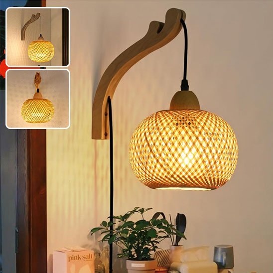 Applique murale rotin | Bohème - LUMINAIRE VOGUE