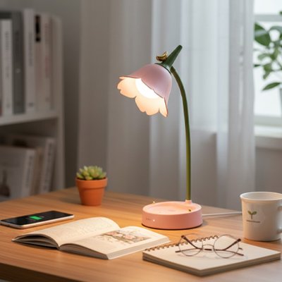 Lampe bureau | LED Ajustable Rechargeable - LUMINAIRE VOGUE