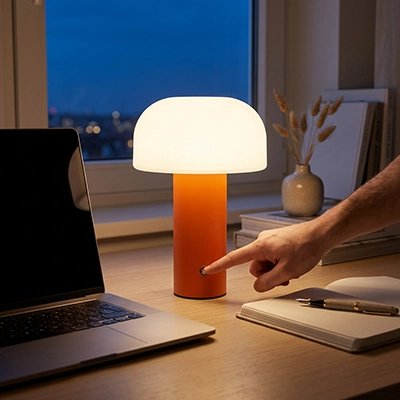 Lampe champignon | Ambiance Douce - LUMINAIRE VOGUE